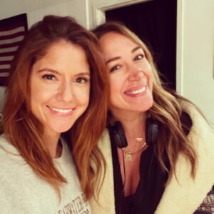 Brittany Underwood Instagram - From playing sisters 5 years ago in a lifetime thriller to both directing lifetime thrillers at the same time, 1 hour apart, for the same producer….life is wild, had to visit set…also cause she got a ton of my fav crew on hers! My homies!! @starlamichelle1 @cassish3r3 @dp_yellen @frank_the_grip_ @d__wizard @glennrmiller @jaime_be_little @katrina.kearns.9 great seeing you guys today!! Miss all of you!! Hope to work on another with you guys sooonnn!!! ☺️☺️☺️

#femaledirectors #wetakinova @haylieduff