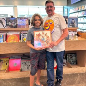 Brock Brenner Instagram - Had to visit @ztrecords today to see my buddy Mark! I found the last copy of my #glassanimals album cover! “Totally bought it! it’s mine!” 😂 Haha! Have an awesome Weekend!