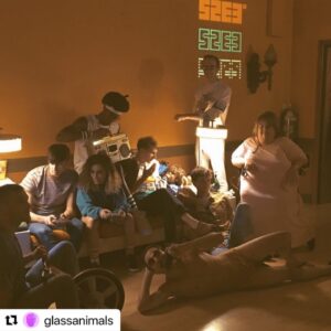 Brock Brenner Instagram - Wow! I can’t believe it has been 4!!!! YEARS! Since this Album came out! Happy Days! “Pineapples Are in my Head!” 🤩 Love you...Dave, Drew, Joe, & Ed...the Crew & the awesome Fans!!! 🥰💕💕 Dave...I still want my trike back! 😂😂😂 @glassanimals @renegferry @pjgans @heidikaufmanofficial