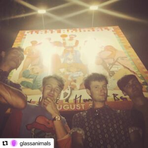 Brock Brenner Instagram - Wow! I can’t believe it has been 4!!!! YEARS! Since this Album came out! Happy Days! “Pineapples Are in my Head!” 🤩 Love you...Dave, Drew, Joe, & Ed...the Crew & the awesome Fans!!! 🥰💕💕 Dave...I still want my trike back! 😂😂😂 @glassanimals @renegferry @pjgans @heidikaufmanofficial