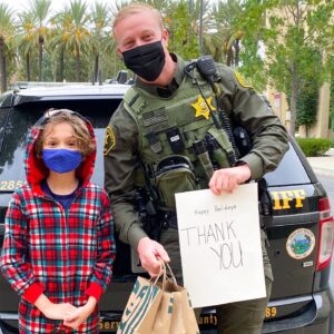 Brock Brenner Instagram - We are so grateful for our #firstresponders We decided to bring treats to our #ocsheriffsdepartment #ocfirefighters #missionhospital #merrychristmas 🎄 EVERYONE! Much Love to ALL! ⛄️