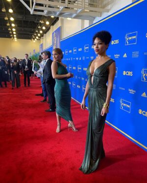Brook Kerr Instagram - ✨The stages of Emmy night✨
Winner of Outstanding Daytime Drama Series 
🤯🤯🤯

Dress @robertcavalli 
Cuff @ysl 
Shoes @balmain
Bag @jimmychoo 
Makeup @jacklynquackenbush 

#daytimeemmys 
@generalhospitalabc 
@cbstv