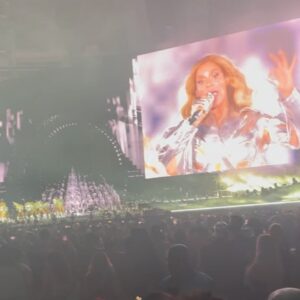 Brook Kerr Instagram - Leather & Chevron 🤌🏽
And, please don’t judge the vocals, I was feeling myself!
Her voice, precision & swag is so impressive and inspiring!! 
#beyonce