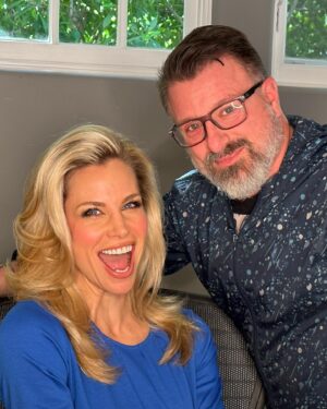 Brooke Burns Instagram - Zoom, zoom, zoom! Doing a lil press for Master Minds on @gameshownetwork 
Big thank you to @theeginocolombo for my lovely locks, @mykethemakeupguy for bringing the BEAUTY always, and @nolaroller for the head to toe FAB. #glam