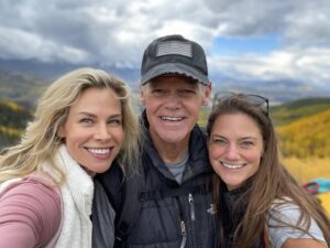 Brooke Burns Instagram - Awesome start to our father/daughter hiking trip in one of the most magical places on earth. #Telluride #love #family #makingmemories