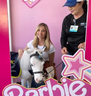 Brooke Butler Instagram - Honored to be a part of #MattelPOP and support the UCLA Children’s Hospital @UCLAMCH. 
We got to meet @minitherapyhorses and hear about the incredible work they do to bring loving support to kids in need.
This event is close to my heart for many personal reasons. Thank you for having me #PlayltForward ♥️