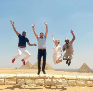 Brooke Butler Instagram - Yalla Habibi! Exploring and “working” in Egypt with these beautiful people. 
@mk_mohamedkarim 
@wwwjustleon 
@iamwesmiller