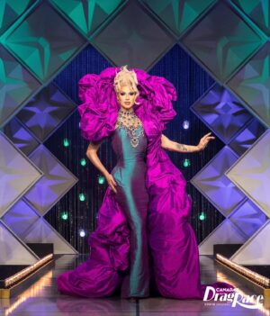 Brooke Lynn Hytes Instagram - OMG, did you see Ursula? I heard she’s on Ozempic.

So beyond excited to finally get to share these queens with you all! 
Buckle up, it’s a WILD ride.

📸 @asquaredphoto 
💇🏼‍♀️ @kirstenklontz X @bellamihair 
💄 @viktorpeters 
💃🏼 @starkerscorsetry 
✨ @crystalcountess 

#canadasdragrace