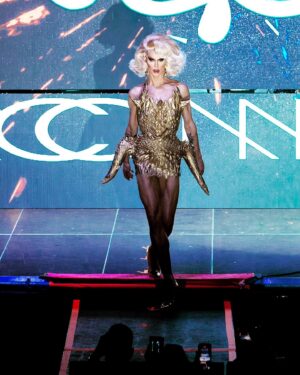 Brooke Lynn Hytes Instagram - But is it fashion 👽

Walked my first runway show at NYFW a few weeks back.  Thanks @marcosquared for having me!
Manifesting many more catwalks in my future 🙏🏻

📸 @vadellaphoto 
🎨 @michaelmartinflowers 
💇🏼‍♀️ @wigsandgrace