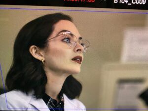 Brooke Lyons Instagram - Say “dialkyldithiophosphate” five times fast. 🔬 #LincolnRhyme #HuntfortheBoneCollector #Kate #bts @nbclincolnrhyme
