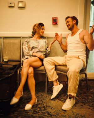 Brooke Lyons Instagram - actors acting #SomeOtherWoman | 📸 @amandacrew