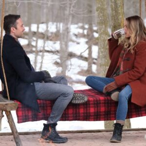 Brooke Nevin Instagram - If you want to eat pancakes after watching this movie, I'll feel like we did our job!

SWEET AS MAPLE SYRUP airs in Canada tonight at 8pm on @city_tv 

And, for US viewers, now streaming on @byutv 

Honestly, the sweetest thing about this movie was the cast & crew. And getting to film on location in Quebec at family-owned Cabanes À Sucres was pretty special.
