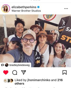 Brooke Smith Instagram - #sagaftrastrong #unionstrong @sagaftra @wgaeast @wgawest