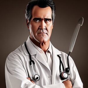Bruce Campbell Instagram - Fun with AI. New headshots!