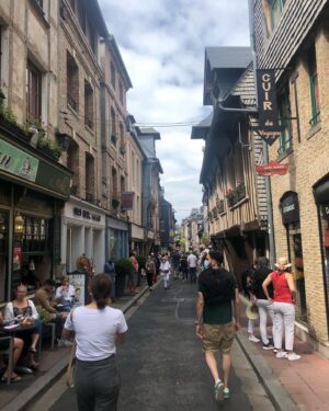Bruce Herbelin-Earle Instagram - Honfleur, France. 15/08/2020 w/ Juliette & Arthur