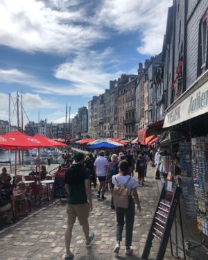 Bruce Herbelin-Earle Instagram - Honfleur, France. 15/08/2020 w/ Juliette & Arthur