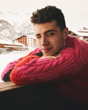 Bruce Herbelin-Earle Instagram - 😏 @attitudemag 😏

Styling @josephkocharian 
Photography @jenny__brough 
Location @hotelarlberglech