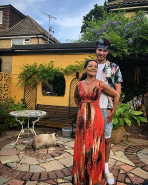 Bruce Herbelin-Earle Instagram - mum and son