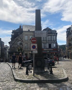 Bruce Herbelin-Earle Instagram - Honfleur, France. 15/08/2020 w/ Juliette & Arthur