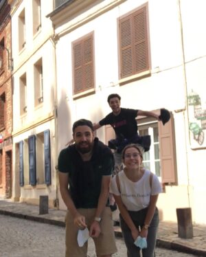 Bruce Herbelin-Earle Instagram - Honfleur, France. 15/08/2020 w/ Juliette & Arthur