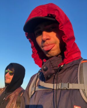 Bruce Herbelin-Earle Instagram - it was a lovely day for it 🥾
