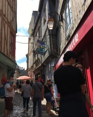 Bruce Herbelin-Earle Instagram - Honfleur, France. 15/08/2020 w/ Juliette & Arthur