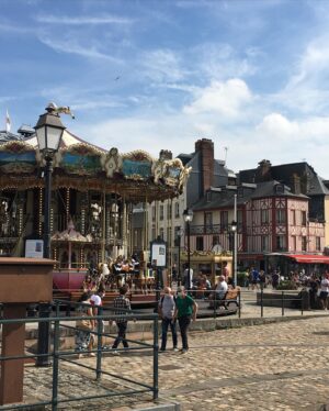 Bruce Herbelin-Earle Instagram - Honfleur, France. 15/08/2020 w/ Juliette & Arthur