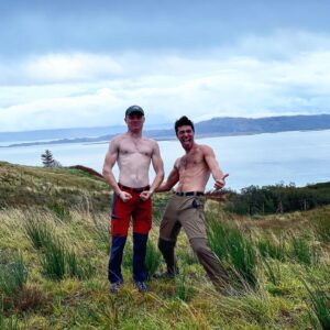 Bruce Herbelin-Earle Instagram - ate it up didn’t we 🏴󠁧󠁢󠁳󠁣󠁴󠁿 @williamaguilaii @gilesgolding @oscarhugolehan