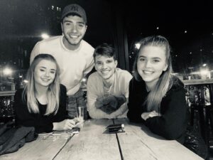 Bruce Herbelin-Earle Instagram - Quick lil catch up @kerry_ingram @joe_ashman @carlawoodcock