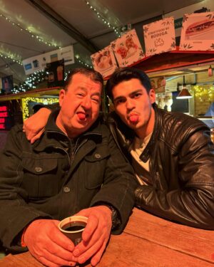 Bruce Roeland Instagram - never a dull moment w my dad x
