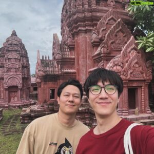 Bruce Sirikorn Kananuruk Instagram - One day trip at Ancient city with Ancient man 🙆🏻💀😏