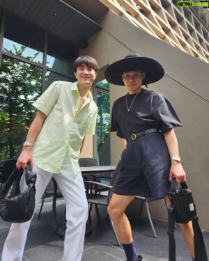 Bruce Sirikorn Kananuruk Instagram - อัพเดทชีวิต w/ P’ @loukgolflg 🤣❤️