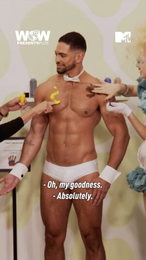 Bruno Carvalho Alcantara Instagram - The piece of art you need ✨ 

Watch the new episode of #DragRace, now streaming on: 🌎 @wowpresentsplus worldwide (ex. USA, Canada, Australia) 🇺🇸 @mtv

#rpdr #pitcrew #brunoalcantara #lgbtq #art #pieceofart #artwork #bathroom