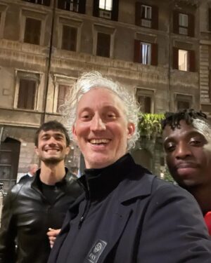 Bruno Gouery Instagram - It’s a wrap in Bellezza!

From the City of Light to the Eternal City … 
✨🐺❤️☀️

I can’t wait to share with you our new adventures…

Many thanks to all the crew, technical and artistic teams for the outstanding work.

Love you all!

♥️ 🇮🇹 ♥️