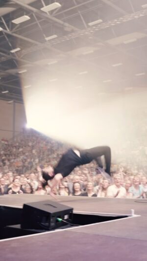 Bryan Adams Instagram - When the camera man also is a breakdancer.. 😅🤟 
The So Happy It Hurts Tour continues! Make sure to get your tix to the show before they’re gone! 
.
.
.
#bryanadams #sohappyithurts #tour #europe #concert #livemusic