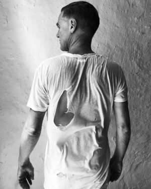 Bryan Adams Instagram - Is this t-shirt just getting good or time to throw it out? #tshirtoftheday #timewornclothing #bryanadamsultimate
