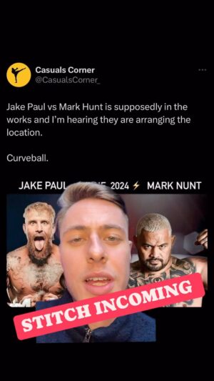 Bryan Callen Instagram - I’m sorry but there is ABSOLUTELY NO CHANCE.
Upcoming shows:
Phoenix- Jan 19-21
Louisville- Feb 9-10
Tulsa- Mar 8-10
#reaction #stitch #fyp #jakepaul #mma #ufc #boxing #fighter #fyp #instareels