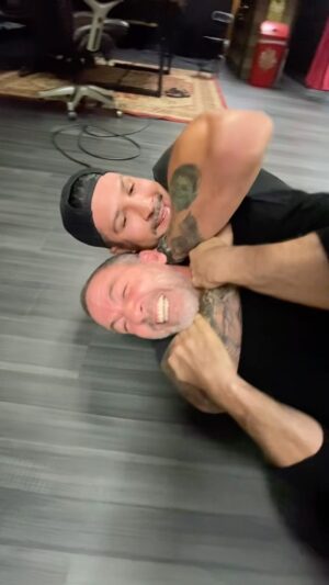 Bryan Callen Instagram - BJJ: I am a trained professional do not try this at home. Also check out my shows this weekend: Tacoma Wa, 5/9-11 Appleton WI, 5/24-26 Dania Fl 
#bjj #fighting #fighter #comedy