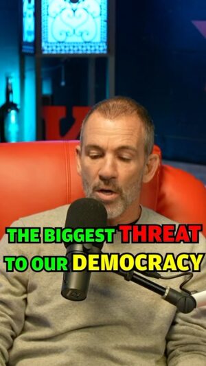 Bryan Callen Instagram - @patrickbetdavid Pointing out the biggest threat to democracy. Catch me this weekend in Raleigh NC at Goodnights comedy club thurs-sat! 

#patrickbetdavid #bryancallen #democracy #reels #elonmusk #fypage