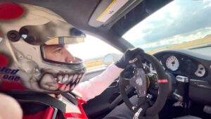 Bryan Craig Instagram - Back race training at @willow_springs_raceway with @martinakwan and @dkracingschool . First time on “streets” of Willow course and having fun on skid pad. 🫡🏁 …. @chris.fren it’s alllll here waitin for ya on the west coast