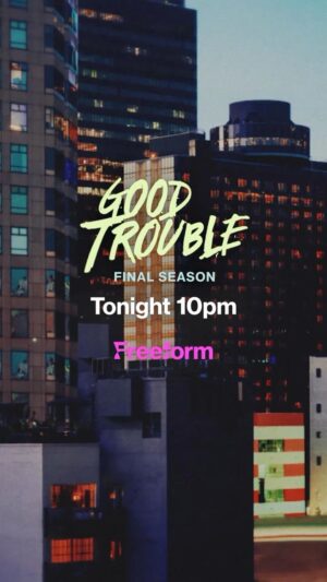 Bryan Craig Instagram - TONIGHT the beginning of the end . Don’t miss the Premiere of @goodtrouble S5p.B tonight at 10pm/9c on @freeform and tomorrow first thing on @hulu (here’s the exclusive full length trailer)