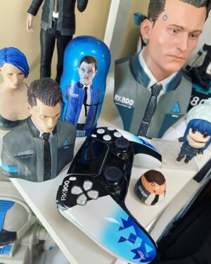 Bryan Dechart Instagram - Year 4 Begins NOW on Twitch.tv/DechartGames (link in bio) with these gorgeous custom RK800 / RK900 controllers from @gamestyling who makes the BEST customs (and a few of this limited edition series are still available)
.
We’re playing #TheWitcher3 Saturdays & Sunday we complete #LittleNightmares2 before we start #UntilDawn next week!
.
#twitch #stream #streamer #videogames #gamer #gaming #livestream #youtube #games #DetroitBecomeHuman #Connor #BryanDechart #AmeliaRoseBlaire #Traci #QuanticDream #PlayStation #SaveTheFish #PS4 #PS4Pro #ConnorArmy #DechartGames #custom #controllers