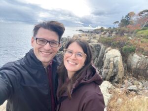 Bryan Dechart Instagram - 🍁🍃Sending you love from Maine with @amelia_rose_blaire