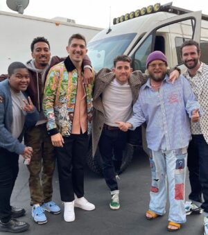 Bryan Greenberg Instagram - Congrats to @netflixfilm  #YouPeople being #1 in the world in 73 countries! Had fun with these degenerates.