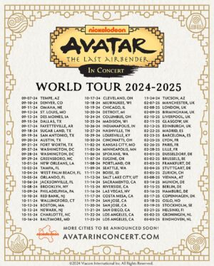 Bryan Konietzko Instagram - The ATLA score of @jeremyzuck is going on tour! 🔥💙⬇️💙🔥 #avatarinconcert #jeremyzuckerman #avatarthelastairbender #atla