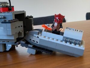 Bryan Konietzko Instagram - Indeed, for a brief time there were four ATLA LEGO sets: two small ones that I don’t recall; a larger Southern Air Temple set; and Zuko’s ship—a dusty and dog fur-covered example of which you see here—which was the coolest one. LEGOs were my favorite toy growing up, and when I first got to LA and got a job, Mike, Kurt, and I bought a bunch of Star Wars LEGOs that I still have. So, it was pretty surreal when I was putting this thing together, based on something I co-designed. I have moved offices so many times since assembling this (in 2006 or whenever it was) that I’m astonished it’s mostly still intact. #avatarthelastairbender #atla #lego
