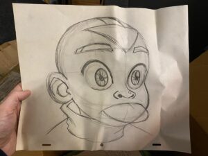 Bryan Konietzko Instagram - Unearthed some ancient relics from many years past as the new year rounds the corner. I drew this layout for the very early pencil test animation we made, with the help of some awesome friends, in the summer of 2002 as part of our ATLA development materials. Wishing you all a safe, healthy, and happy 2022! ⬇️👅🎆 #aang