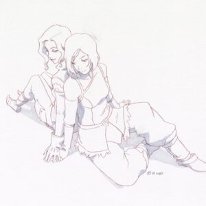 Bryan Konietzko Instagram - AT LONG LAST, the Avatarverse Week Thirteen Charity Auctions are live! LINK IN BIO. 💙⬇️💙 Four amazing LOK original drawings (paired with printouts of the roughs) by the incredible Lauren Montgomery @thebestlaurenmontgomery are *FINALLY* up for auction. Sorry for the huge delay, but there was a glitch in the matrix with service fees between eBay and PayPal that took some sorting out. A huge thanks to my partner on these charities and the Indigenous Environmental Network for working with some nice folks at eBay to get this sorted so we can get back to raising money for these great causes. 🙏 These auctions will end this Saturday evening. 100% of the proceeds will be split evenly between the Navajo Nation Covid-19 Relief Fund and Black Lives Matter. Thanks in advance to everyone who bids and also: PLEASE VOTE!!! ⚡️☑️⚡️ #charityauction #avatar #thelegendofkorra #lok #tlok #originaldrawing #korra #asami #korrasami #suyin #beifong #opal #metalclan #zaheer #pli #minghua #redlotus