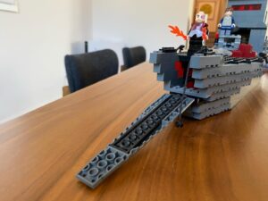 Bryan Konietzko Instagram - Indeed, for a brief time there were four ATLA LEGO sets: two small ones that I don’t recall; a larger Southern Air Temple set; and Zuko’s ship—a dusty and dog fur-covered example of which you see here—which was the coolest one. LEGOs were my favorite toy growing up, and when I first got to LA and got a job, Mike, Kurt, and I bought a bunch of Star Wars LEGOs that I still have. So, it was pretty surreal when I was putting this thing together, based on something I co-designed. I have moved offices so many times since assembling this (in 2006 or whenever it was) that I’m astonished it’s mostly still intact. #avatarthelastairbender #atla #lego