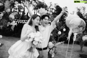 Bryan Shu-Hao Chang Instagram - Yes, we do 💙💍🩷

♡ ♡=♡²